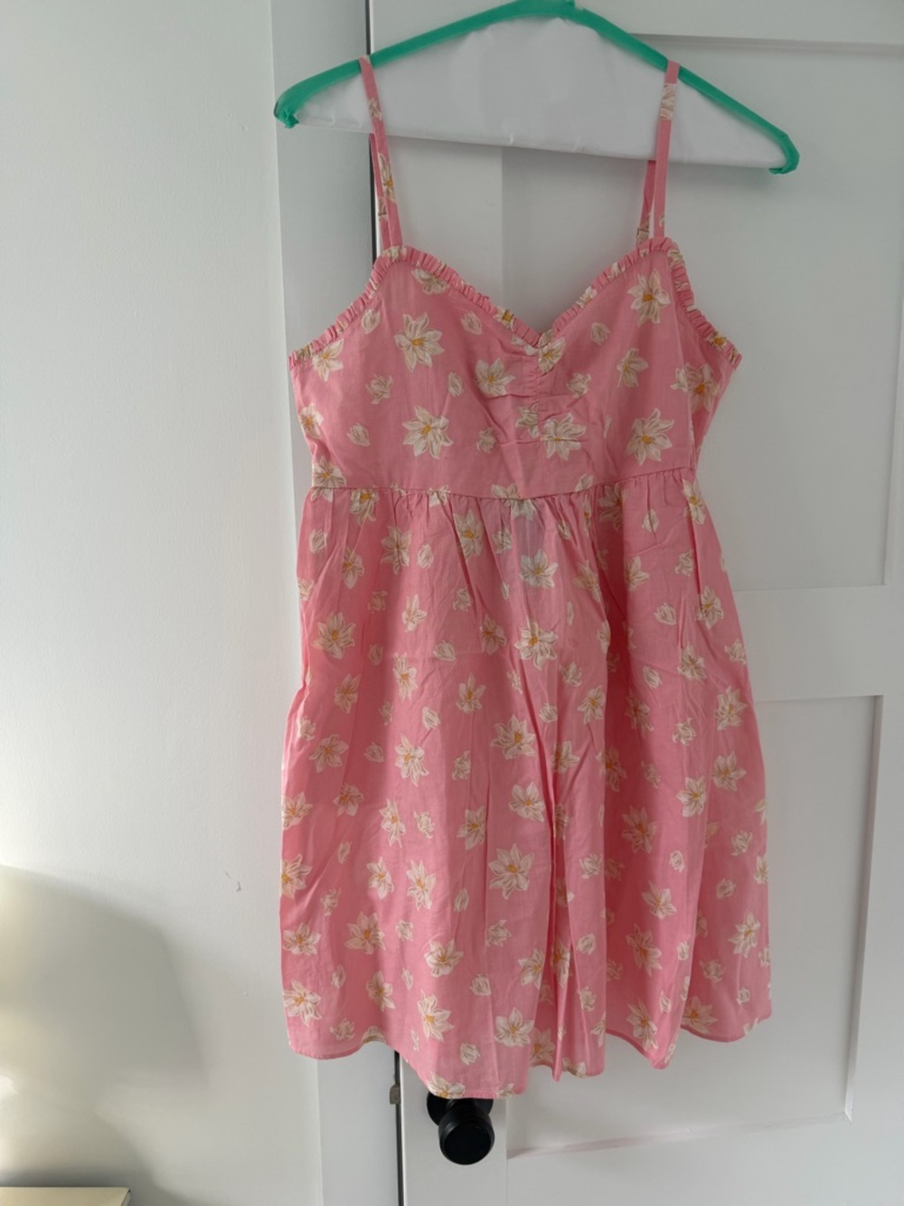 Draper James Pink Floral Mini Dress